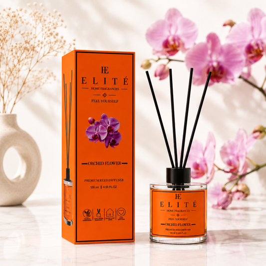 ELITÉ Orchid Flower Premium Reed Diffuser 135ml